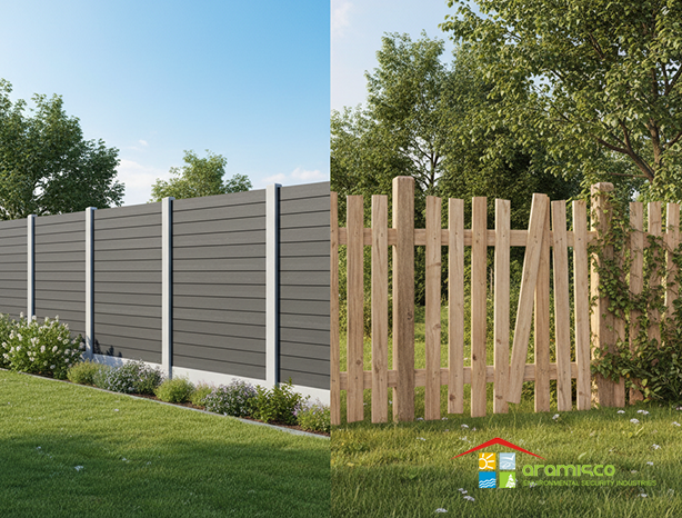 مقایسه فنس پیش ساخته و فنس سنتی از نظر زیبایی