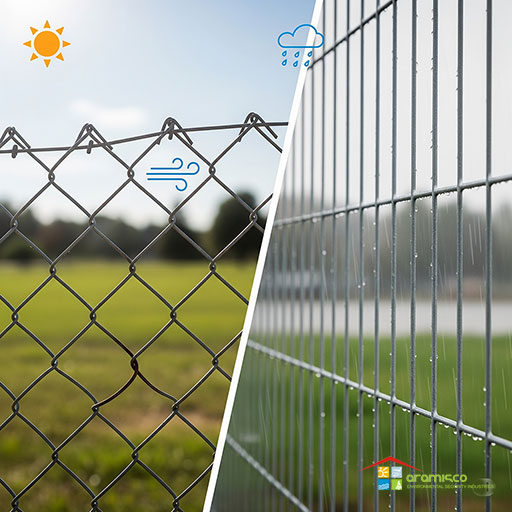 مقایسه عملکرد فنسها در شرایط محیطی مختلف